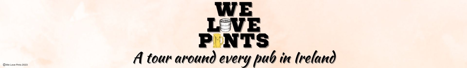 We Love Pints Website Header